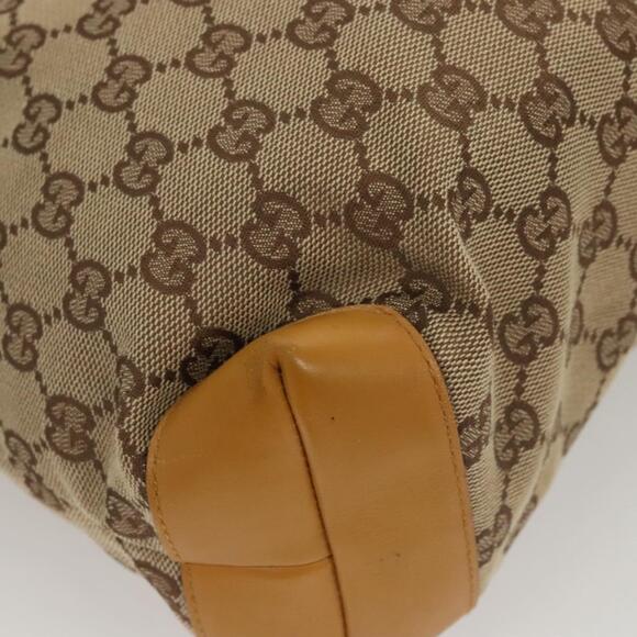 GUCCI GG Canvas Tote Bag Beige Silver 019 019 - Picture 13 of 16